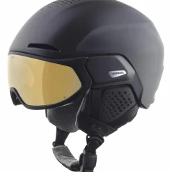 ALPINA Ski|Ski<· Alto Q-Lite black matt-gold mirror