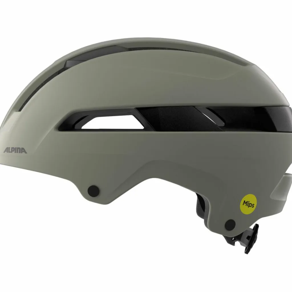 ALPINA Fahrradhelme<· BLOOM MIPS smoke-grey matt