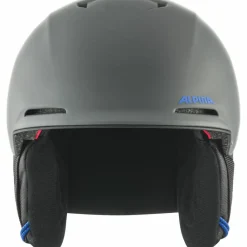 ALPINA Skihelme|Helme<· Brix jr. midnight grey matt