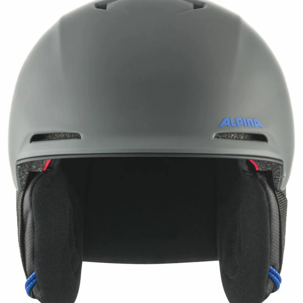 ALPINA Skihelme|Helme<· Brix jr. midnight grey matt