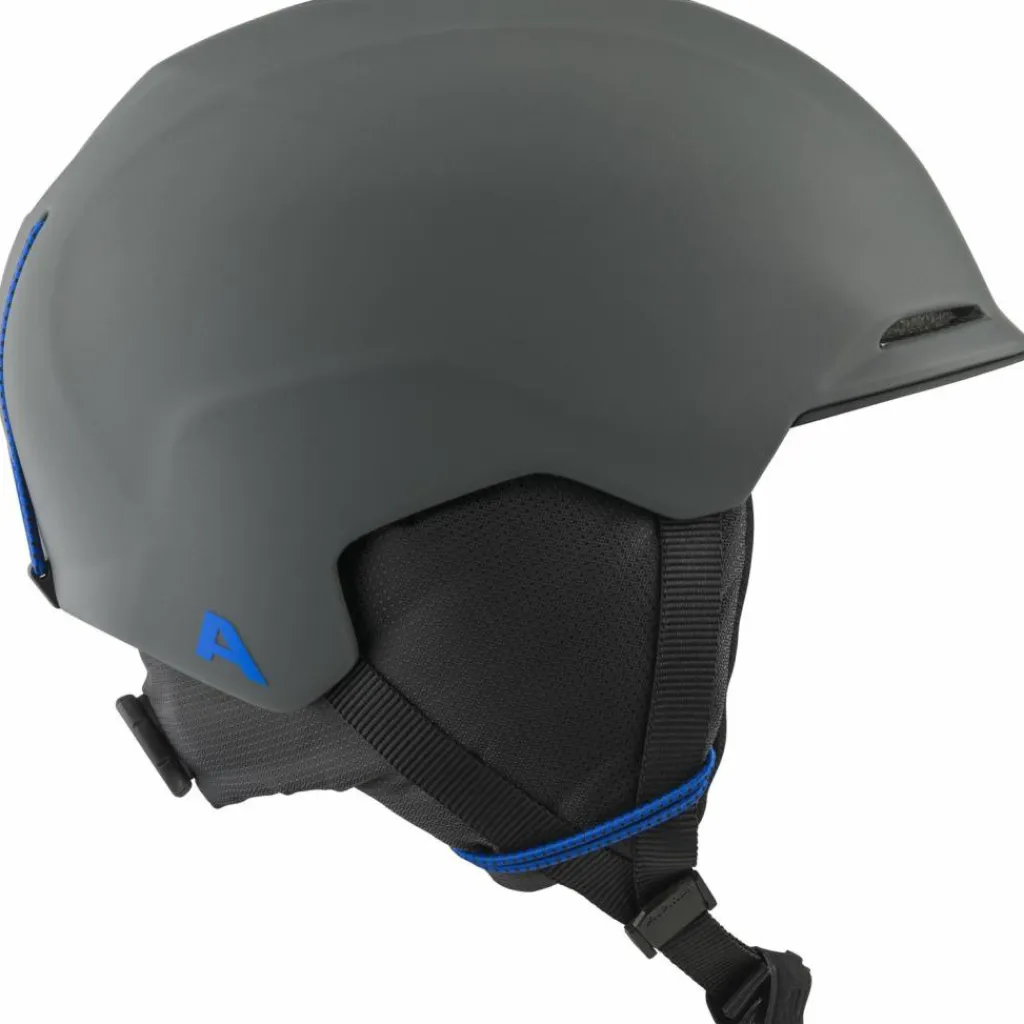 ALPINA Skihelme|Helme<· Brix jr. midnight grey matt