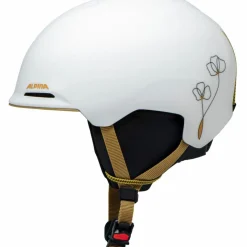 ALPINA Skihelme<· CARNIA white-prosecco matt