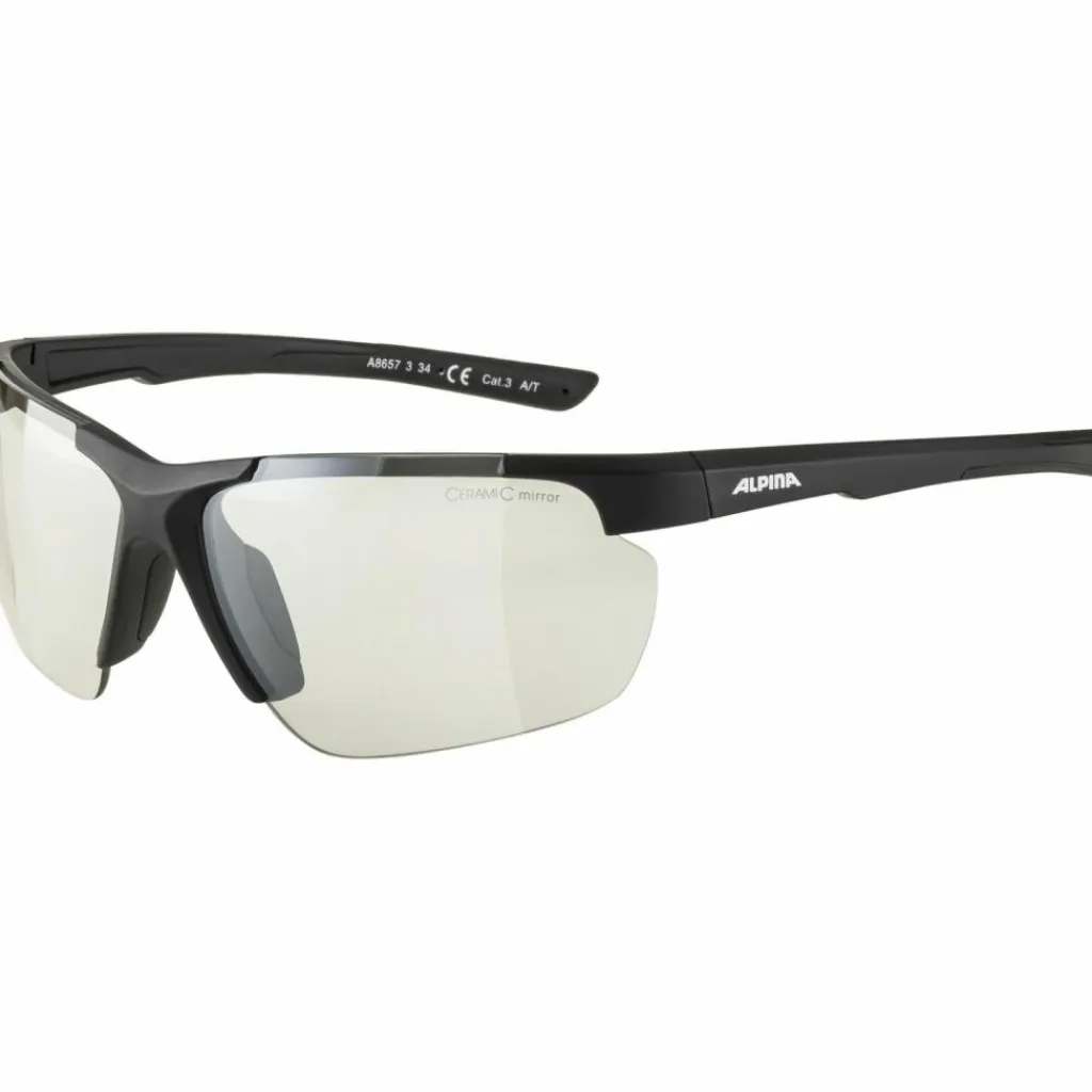 ALPINA Radsport|Fahrradbrillen<· DEFEY HR black matt