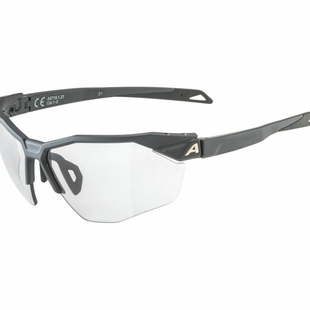 ALPINA Brillen|Fahrradbrillen<· TWIST SIX HR V midnight-grey matt
