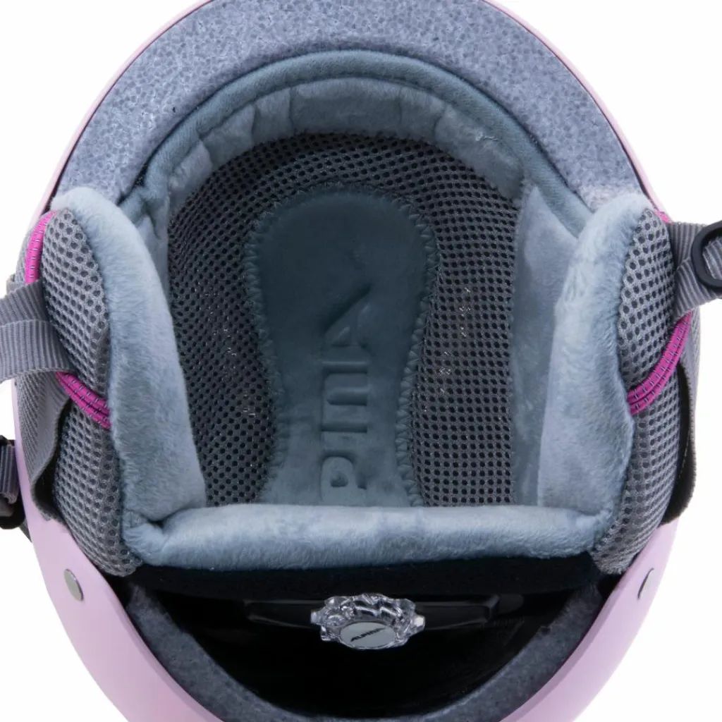ALPINA Skihelme|Snowboarding<· ZUPO SET (+Piney) light-rose matt