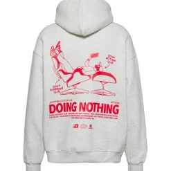 Another Cotton Lab Pullover & Sweats|Pullover & Sweats<· Doing Nothing grey
