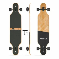 Apollo Skateboarding<· Black Bali Power Slide schwarz-wei&szlig;