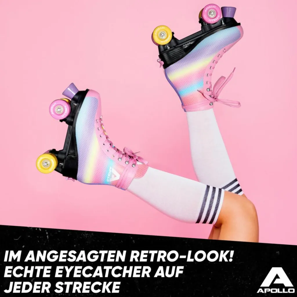 Apollo Inlineskating<· Classic Roller Retro dancingqueen-rainbow