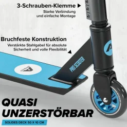 Apollo Skateboarding<· Genius Pro 4.0 schwarz-blau