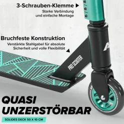 Apollo Skateboarding<· Genius Pro 4.0 schwarz-grün