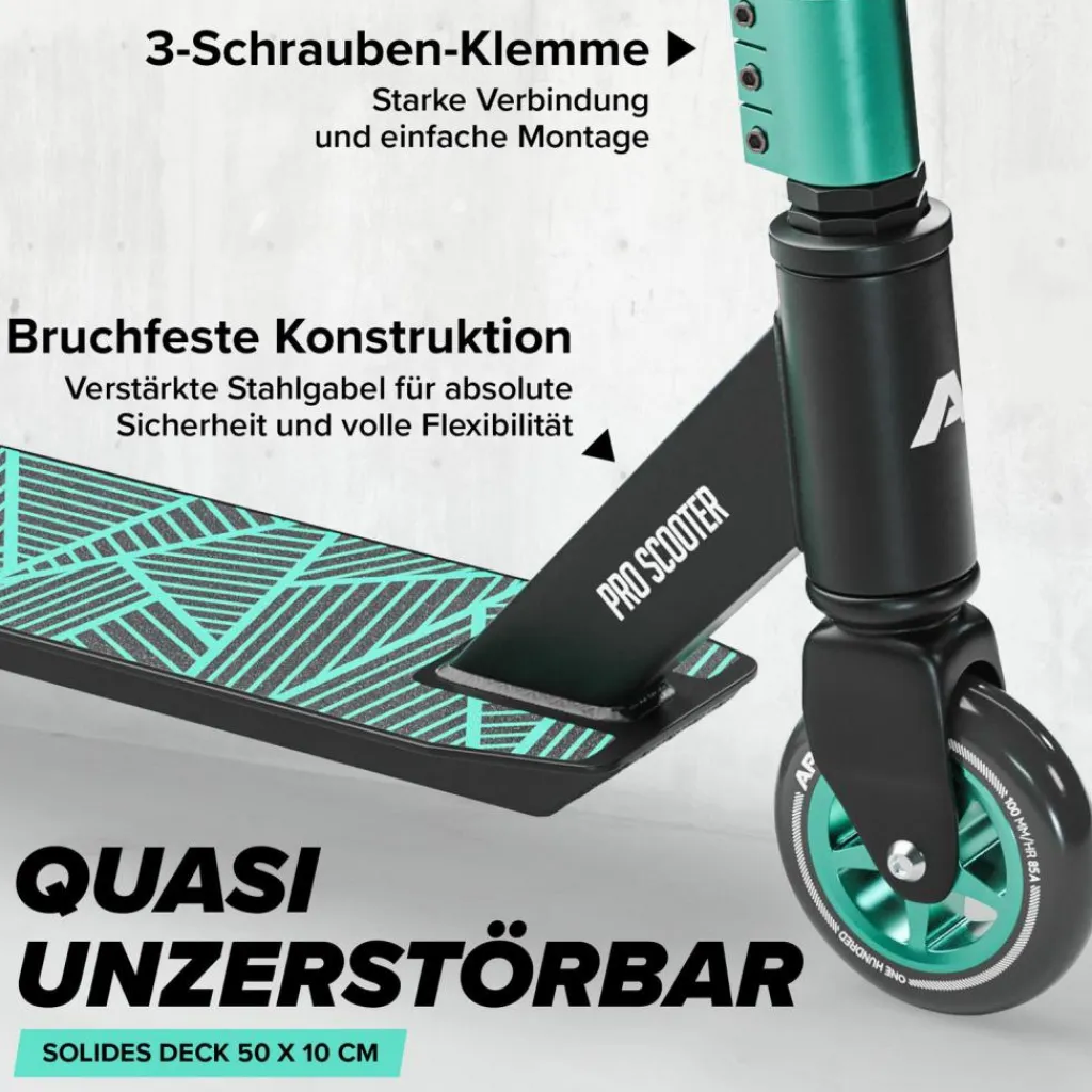 Apollo Skateboarding<· Genius Pro 4.0 schwarz-grün