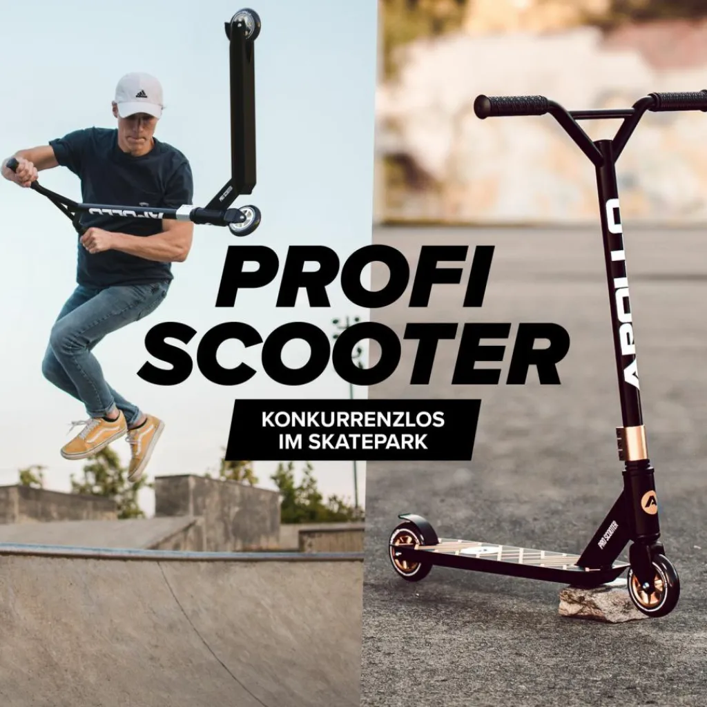 Apollo Skateboarding<· Genius Pro 4.0 schwarz-gold