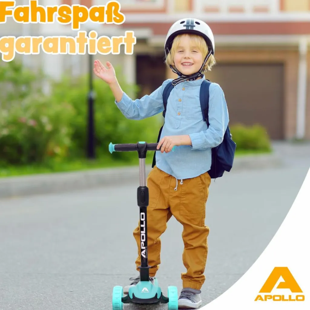 Apollo Skateboarding<· Kids pro 4 schwarz