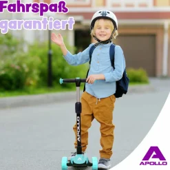 Apollo Skateboarding<· Kids pro 4 grün