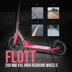 Apollo Skateboarding<· Phantom Pro pink-silber