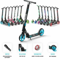 Apollo Skateboarding<· Phantom Pro blau