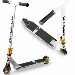 Apollo Skateboarding<· Star Pro weiß-gold