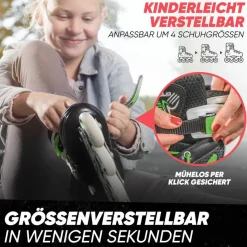 Apollo Inlineskating<· Super Blades LED gr&uuml;n