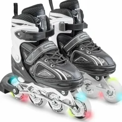 Apollo Inlineskating<· Super Blades LED schwarz