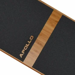Apollo Skateboarding<· Tuvalu Wood 38 Zoll holz-schwarz