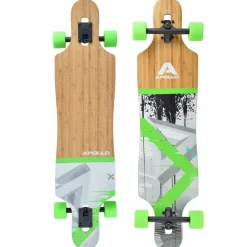 Apollo Skateboarding<· Upolu - Bamboo grün-grau