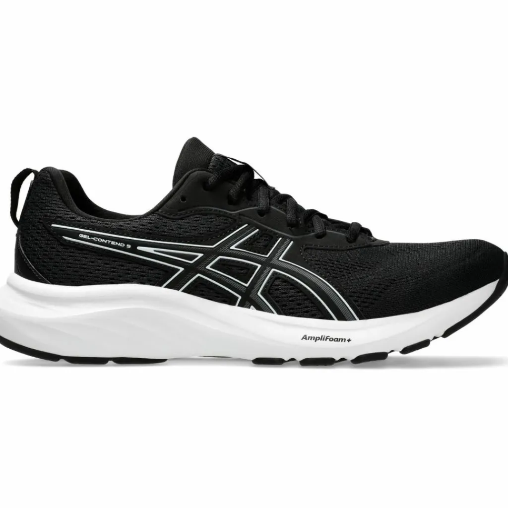 ASICS Laufen<· GEL-CONTEND 9 black-white