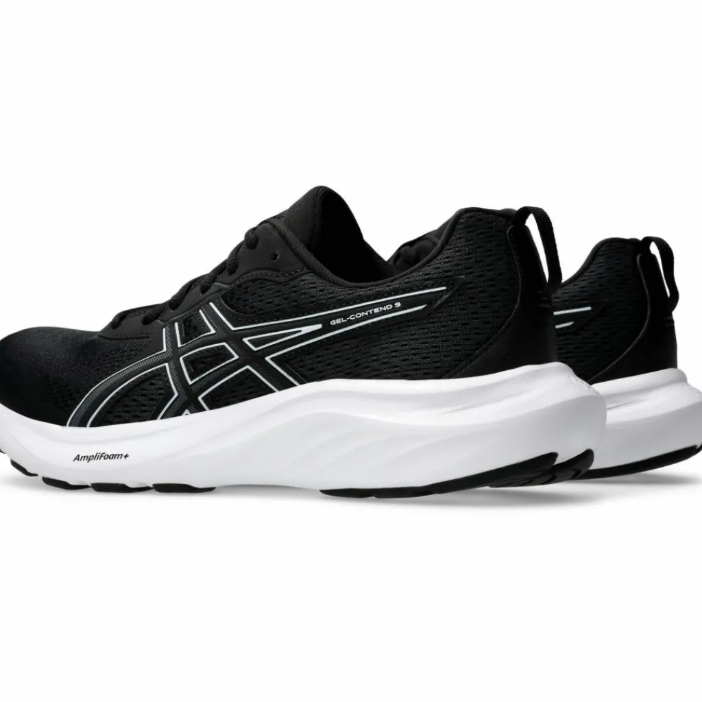 ASICS Laufen<· GEL-CONTEND 9 black-white