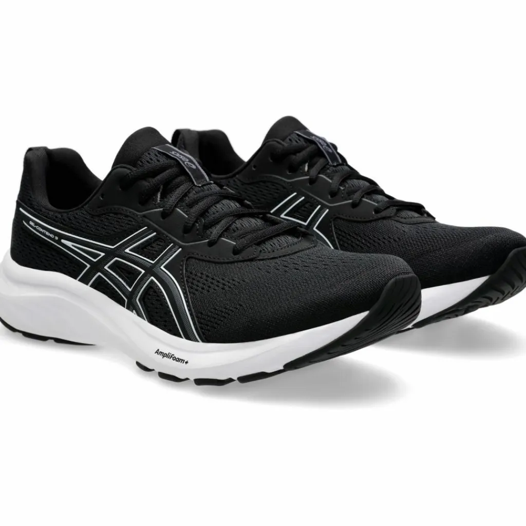 ASICS Laufen<· GEL-CONTEND 9 black-white
