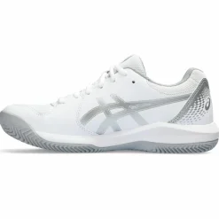 ASICS Tennis<· GEL-DEDICATE 8 CLAY white-pure silver