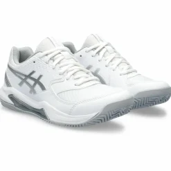ASICS Tennis<· GEL-DEDICATE 8 CLAY white-pure silver