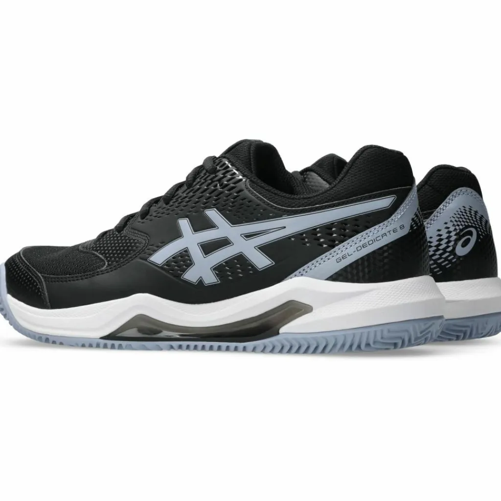 ASICS Tennis<· GEL-DEDICATE 8 CLAY black-grey blue