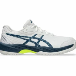 ASICS Tennis<· GEL-GAME 9 GS CLAY white-mako blue
