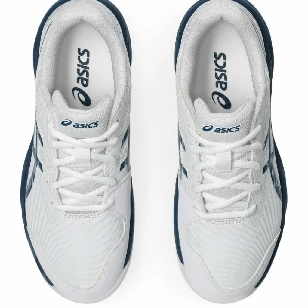 ASICS Tennis<· GEL-GAME 9 GS CLAY white-mako blue