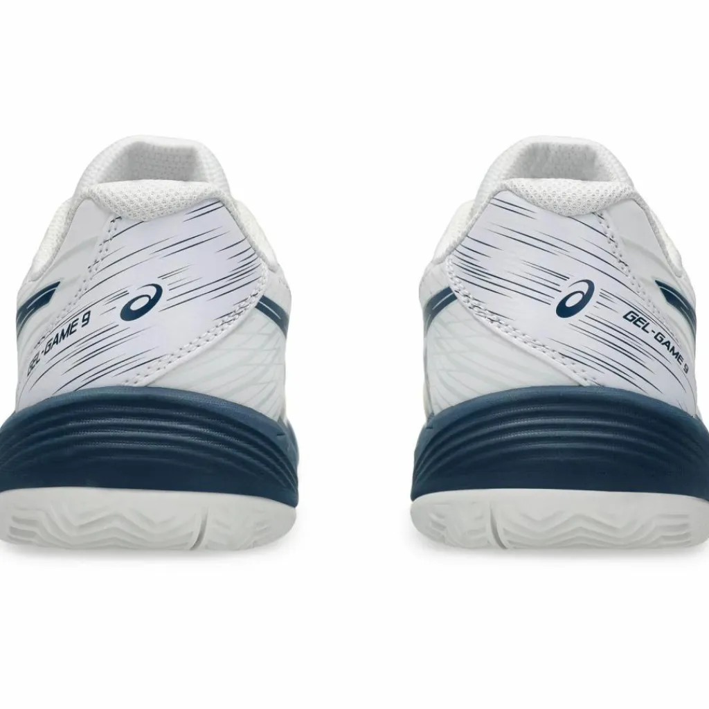ASICS Tennis<· GEL-GAME 9 GS CLAY white-mako blue