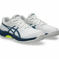 ASICS Tennis<· GEL-GAME 9 GS CLAY white-mako blue