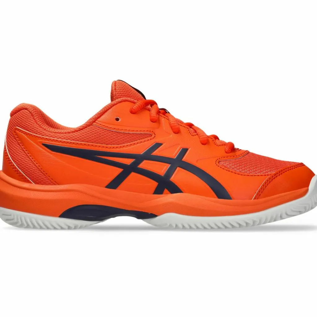 ASICS Tennis<· GEL-GAME 10 GS CLAY nova orange-indigo fog