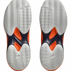 ASICS Tennis<· GEL-GAME 10 GS CLAY nova orange-indigo fog
