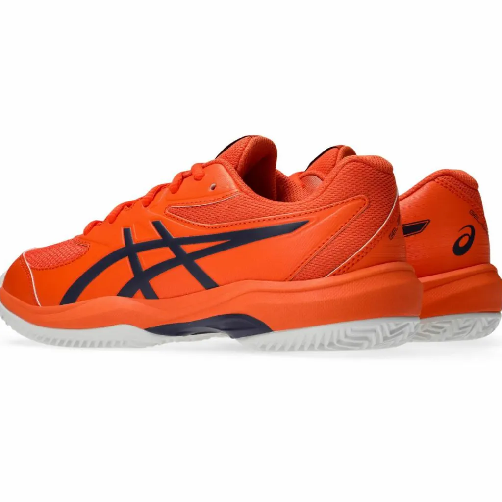 ASICS Tennis<· GEL-GAME 10 GS CLAY nova orange-indigo fog