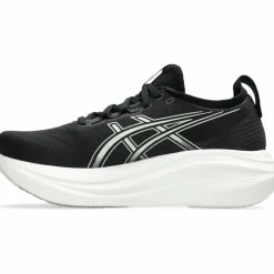 ASICS Laufen|Laufen<· GEL-NIMBUS 27 black-lake grey