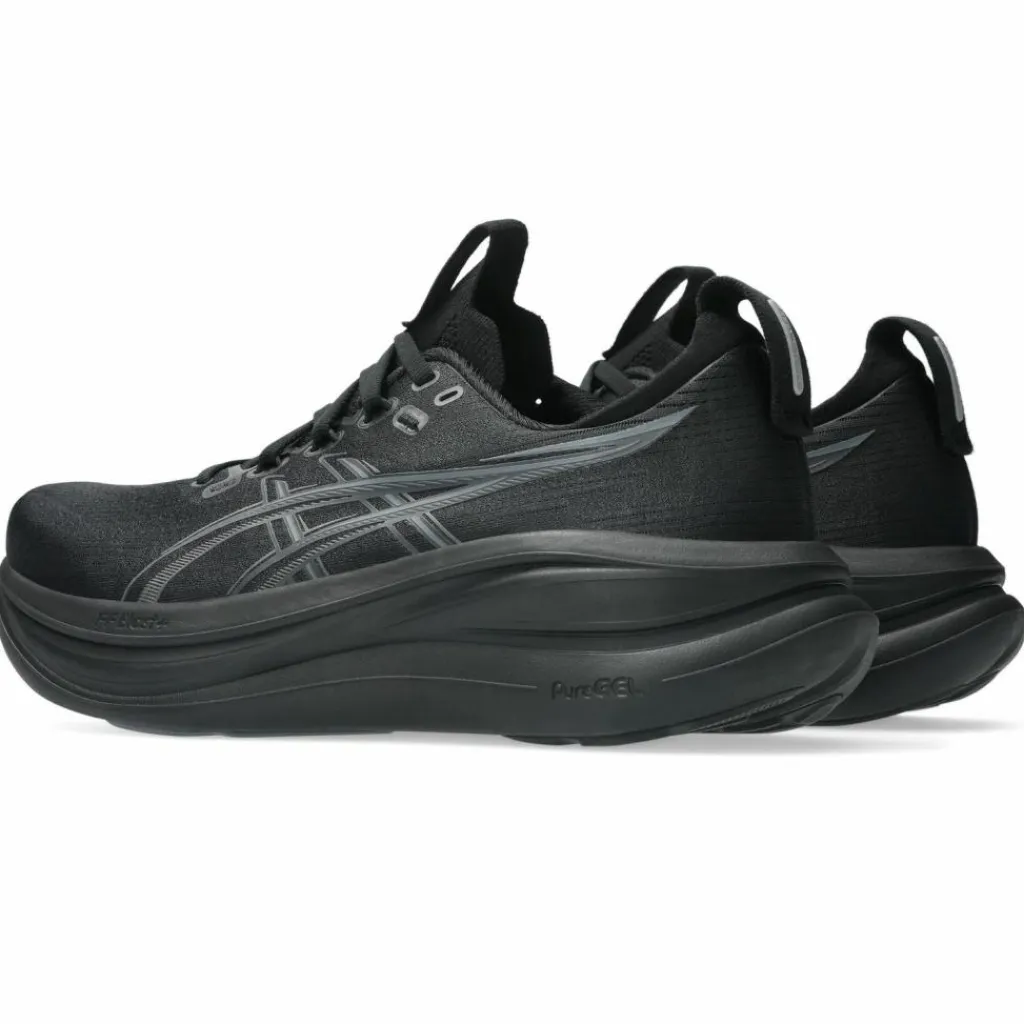 ASICS Laufen|Laufschuhe<· GEL-NIMBUS 28 black-graphite grey