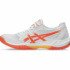 ASICS Volleyball|Tischtennis<· GEL-ROCKET 12 white-vivid coral