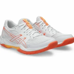 ASICS Volleyball|Tischtennis<· GEL-ROCKET 12 white-vivid coral