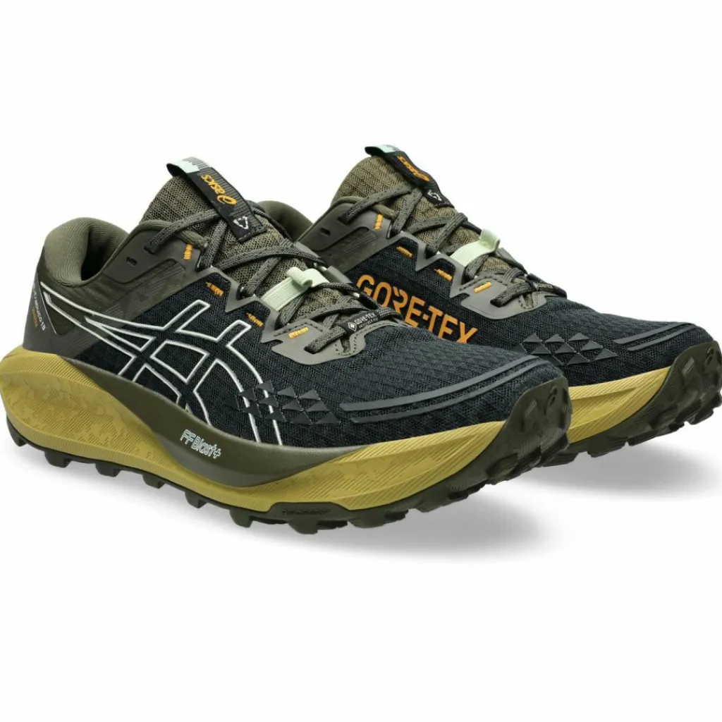 ASICS Trailrunning|Trailrunning<· GTX GEL-TRABUCO 13 GTX black-whisper green