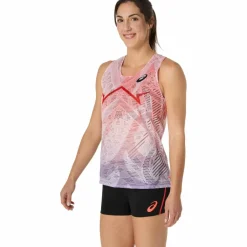 ASICS Training|Tops & Tanks<· METASPEED flash red