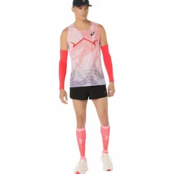 ASICS Tops & Tanks<· METASPEED flash red