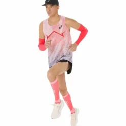 ASICS Tops & Tanks<· METASPEED flash red