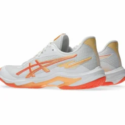 ASICS Volleyball|Badminton<· NETBURNER BALLISTIC FF 4 white-vivid coral