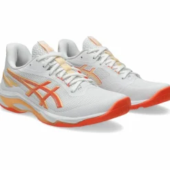 ASICS Volleyball|Badminton<· NETBURNER BALLISTIC FF 4 white-vivid coral