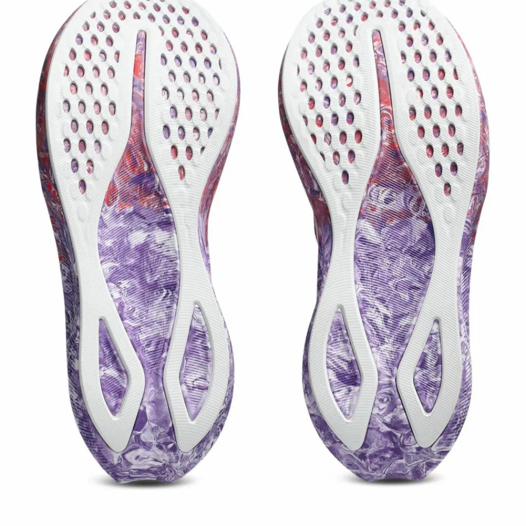 ASICS Laufschuhe<· NOOSA TRI 16 white-edo purple