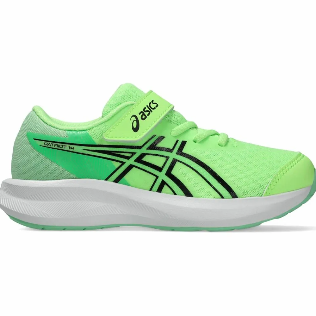 ASICS Laufen|Laufschuhe<· PATRIOT 14 PS illuminate green-black